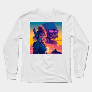 A Sunset Standoff Long Sleeve T-Shirt